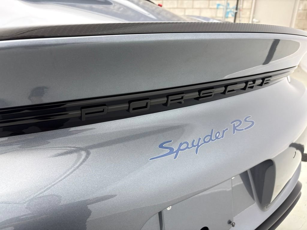 Certified 2025 Porsche 718 Boxster Spyder RS RWD image 11