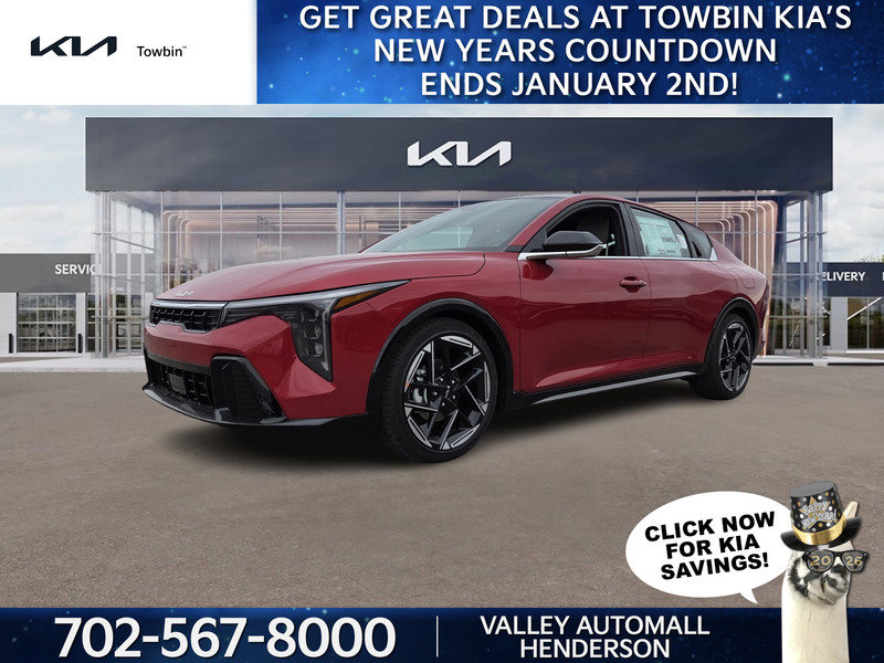 New 2025 Kia K4 GT-Line