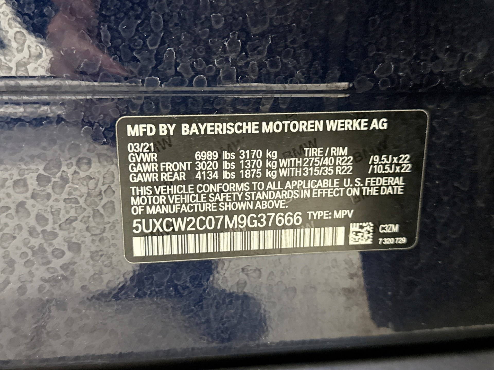 Used 2021 BMW X7 xDrive40i w/ Parking Assistance Package image 27