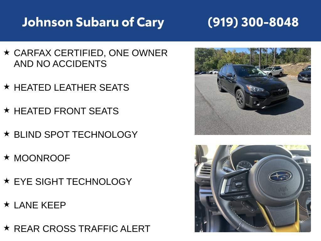 Used 2021 Subaru Crosstrek 2.5i Sport w/ Moonroof Package AWD/4WD image 6