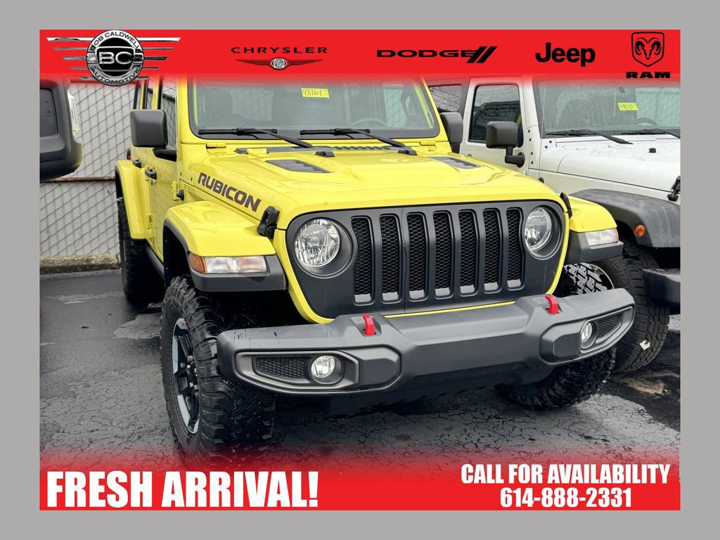 Used 2022 Jeep Wrangler Unlimited Rubicon w/ Cold Weather Group image 1