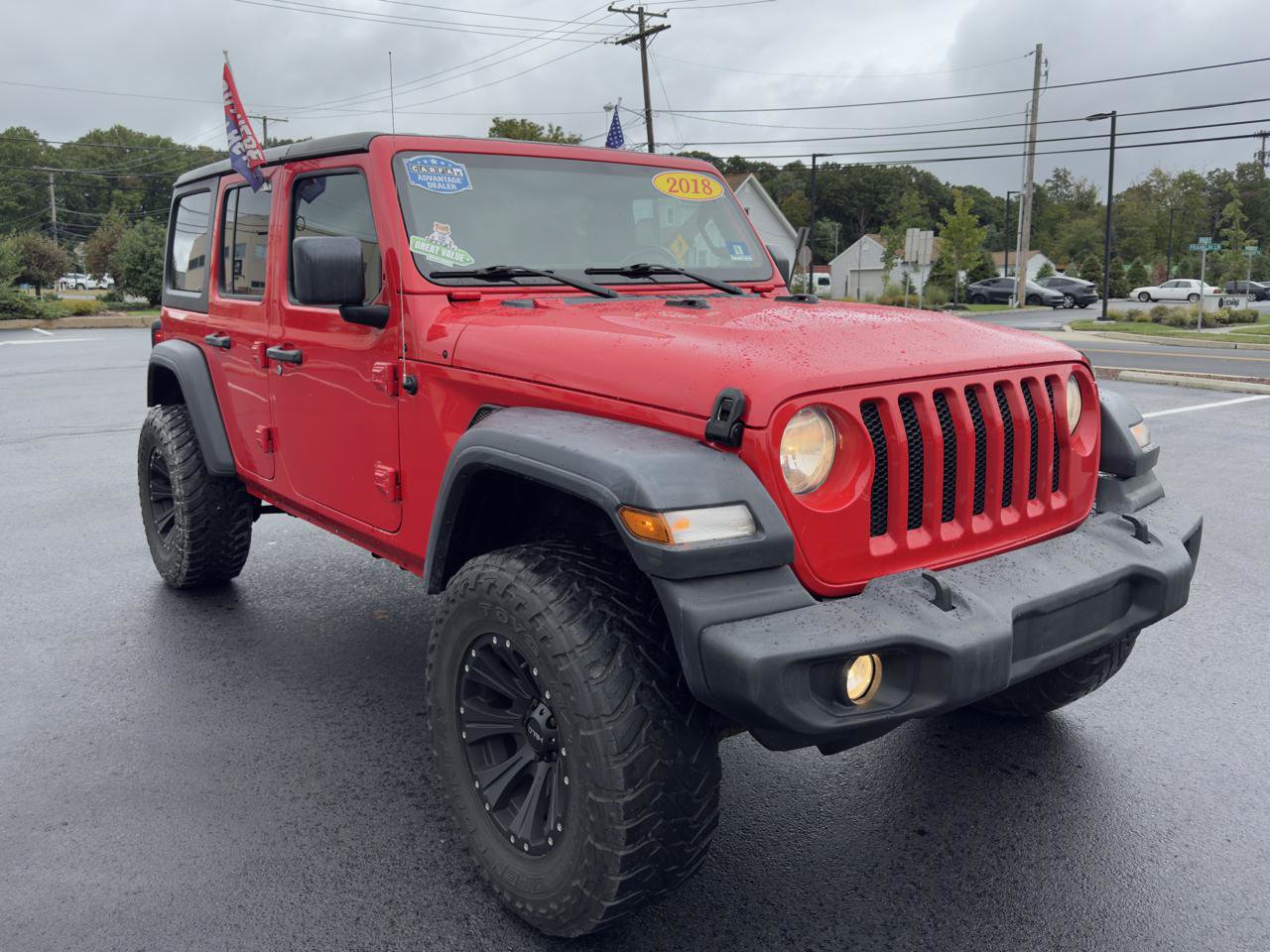 Used 2018 Jeep Wrangler Unlimited Sport S AWD/4WD image 3