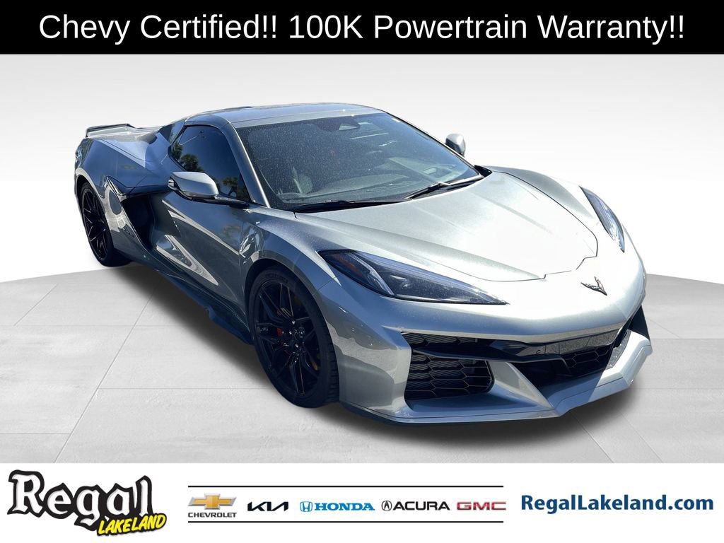 Certified 2024 Chevrolet Corvette Z06 w/ Stealth Interior Trim Package