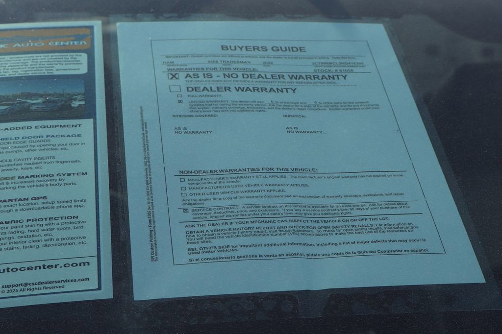 Used 2022 RAM 5500 Tradesman image 47