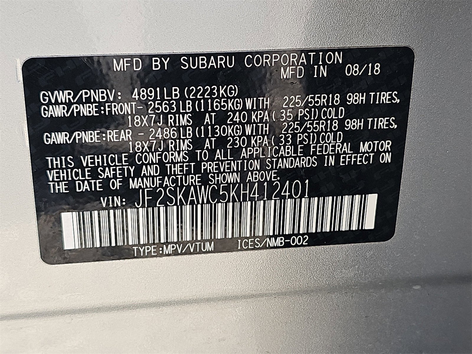 Used 2019 Subaru Forester Touring w/ Popular Package #3 image 39