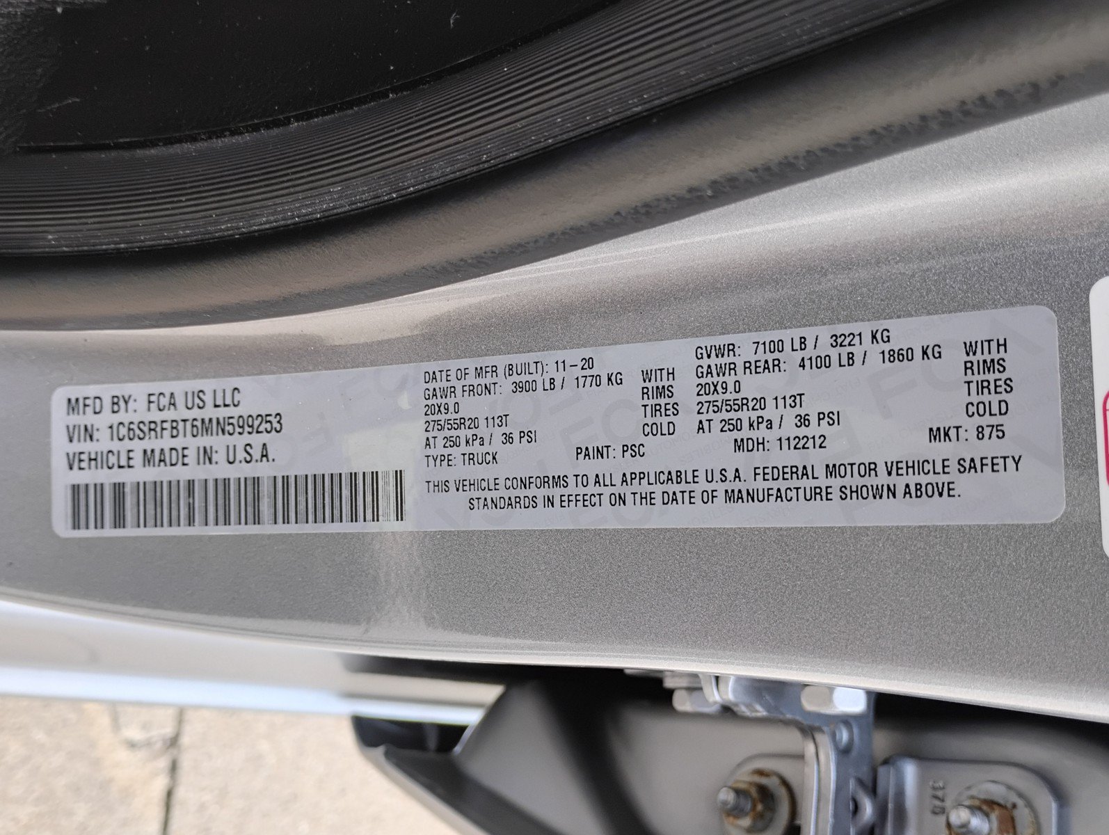 Used 2021 RAM 1500 Big Horn AWD/4WD image 16