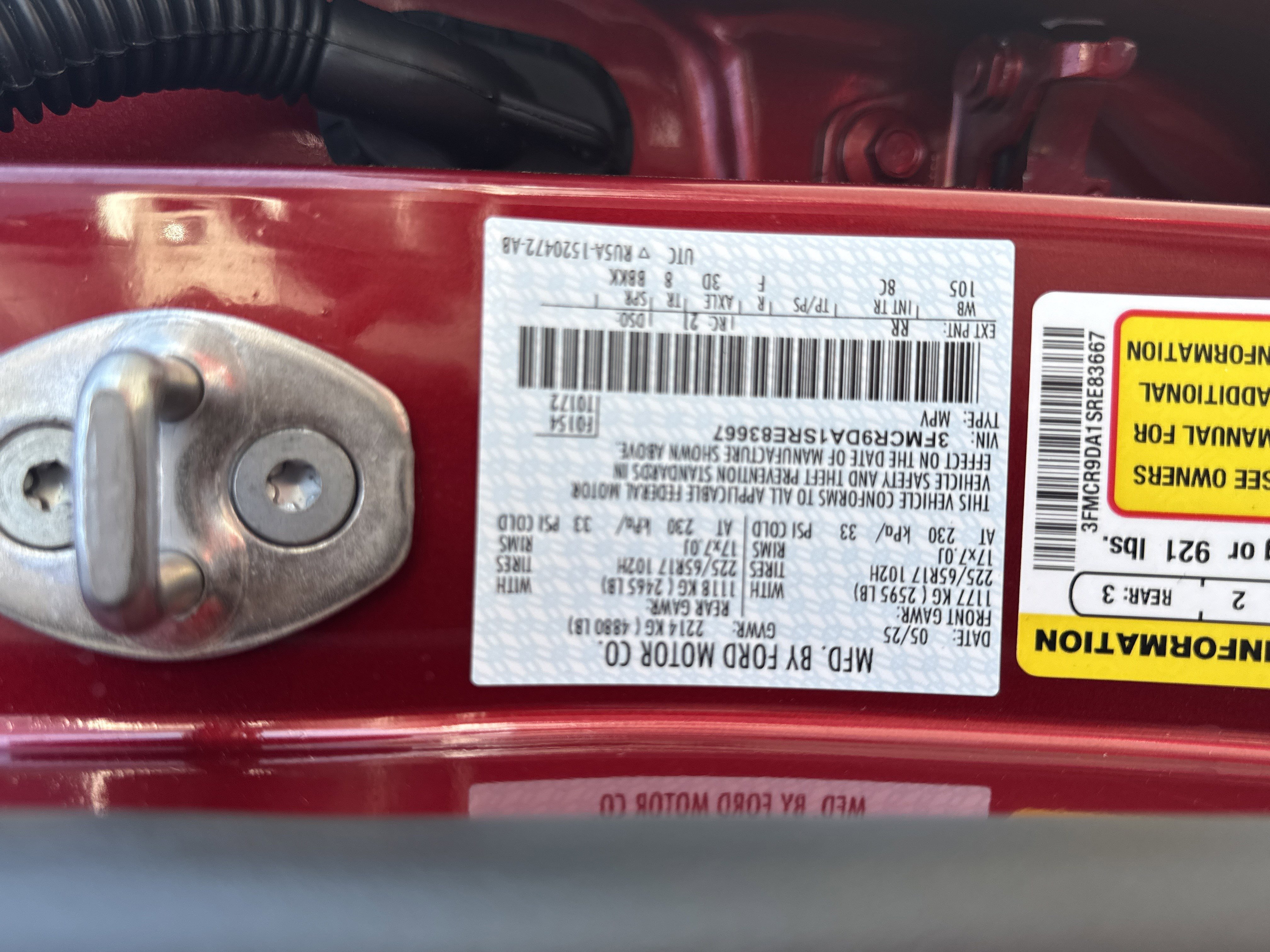 Used 2025 Ford Bronco Sport Badlands w/ Badlands Tech Package image 37