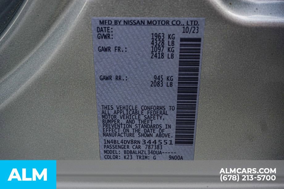 Used 2024 Nissan Altima 2.5 SV image 55