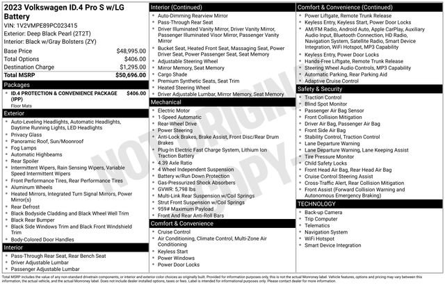 Used 2023 Volkswagen ID.4 Pro S image 9