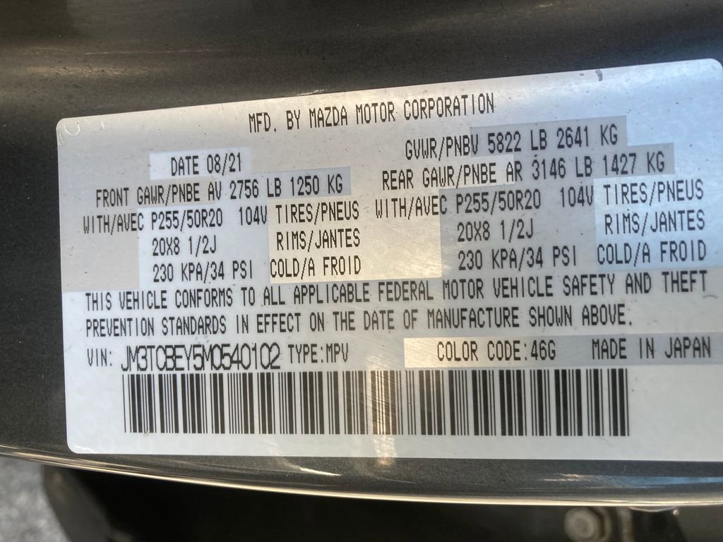 Used 2021 MAZDA CX-9 Signature AWD/4WD image 33