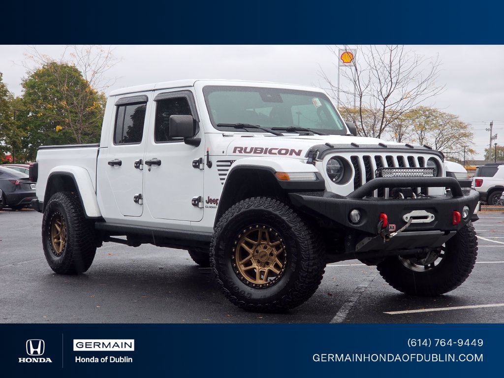 Used 2020 Jeep Gladiator Rubicon w/ Advanced Safety Group AWD/4WD image 1