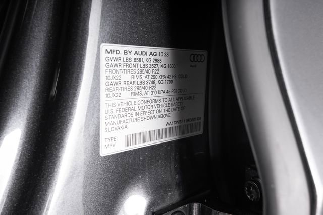 Used 2024 Audi SQ8 Prestige image 68