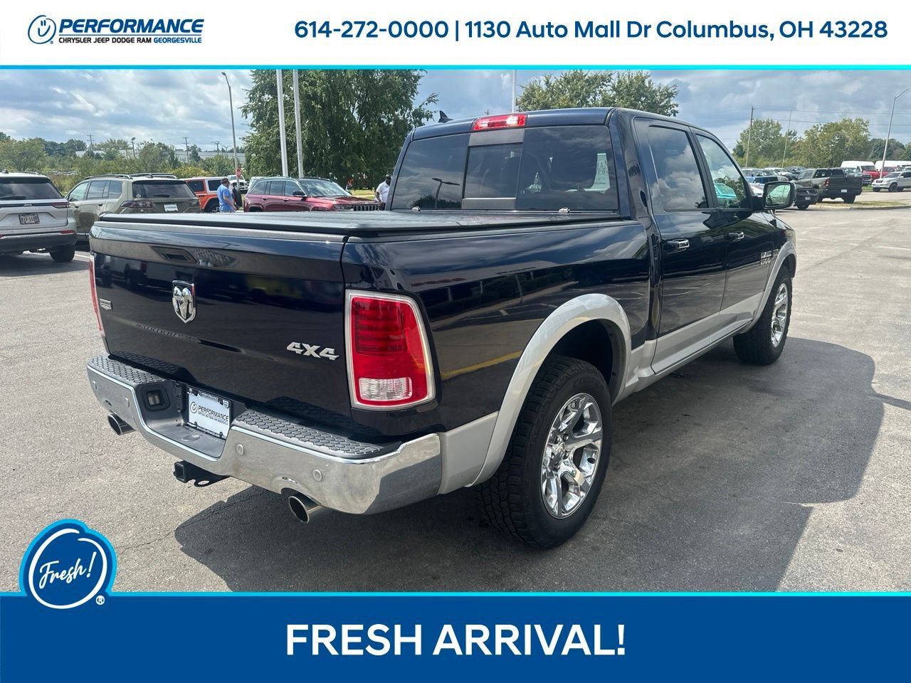 Used 2017 RAM 1500 Laramie w/ Convenience Group AWD/4WD image 4