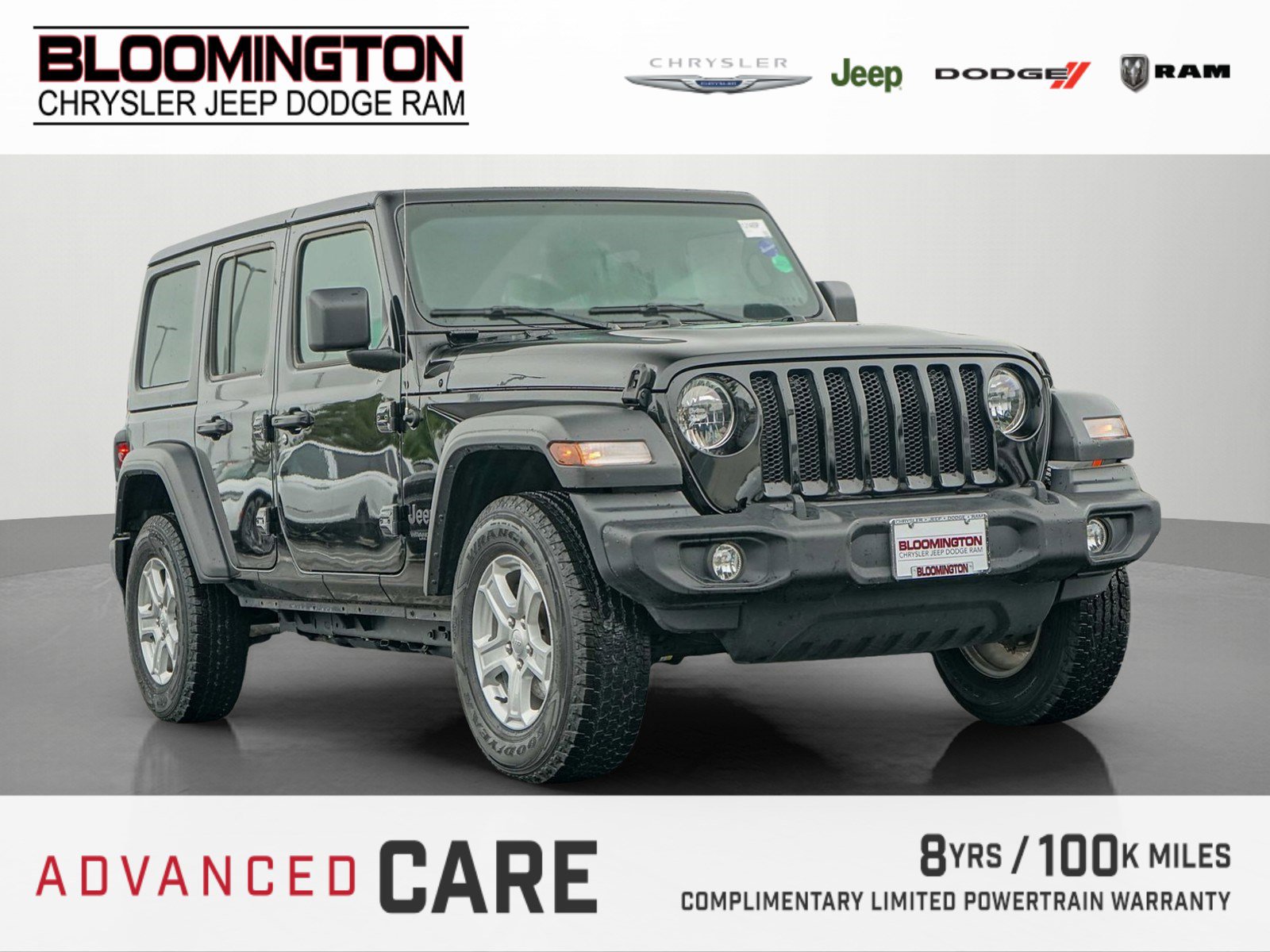 Used 2022 Jeep Wrangler Unlimited Sport