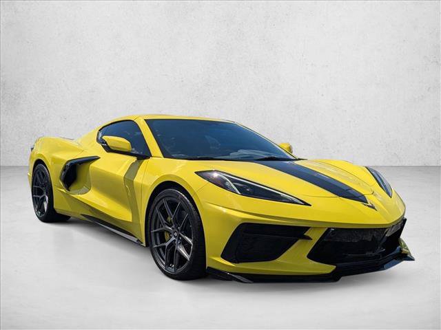 Used 2021 Chevrolet Corvette Stingray Preferred Cpe w/ Engine Appearance Package RWD image 3