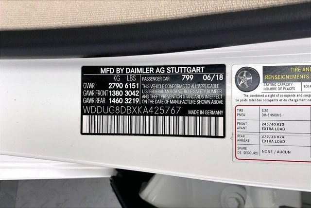Used 2019 Mercedes-Benz S 560 Sedan image 35