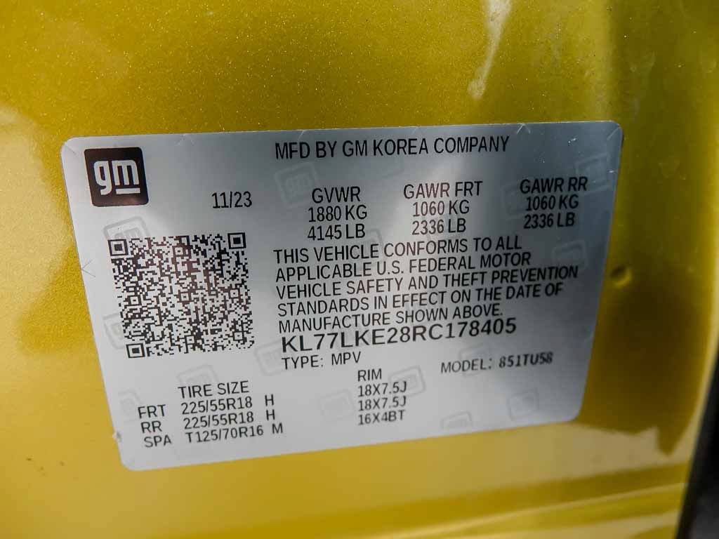 Used 2024 Chevrolet Trax ACTIV w/ Driver Confidence Package FWD image 29