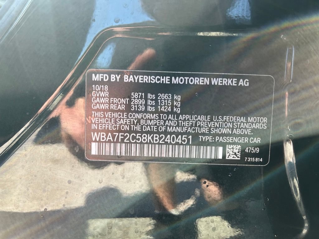 Used 2019 BMW 750i xDrive AWD/4WD image 48
