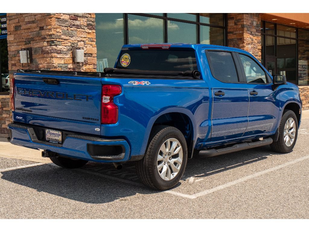 Used 2023 Chevrolet Silverado 1500 Custom w/ LPO, Dark Essentials Package AWD/4WD image 3
