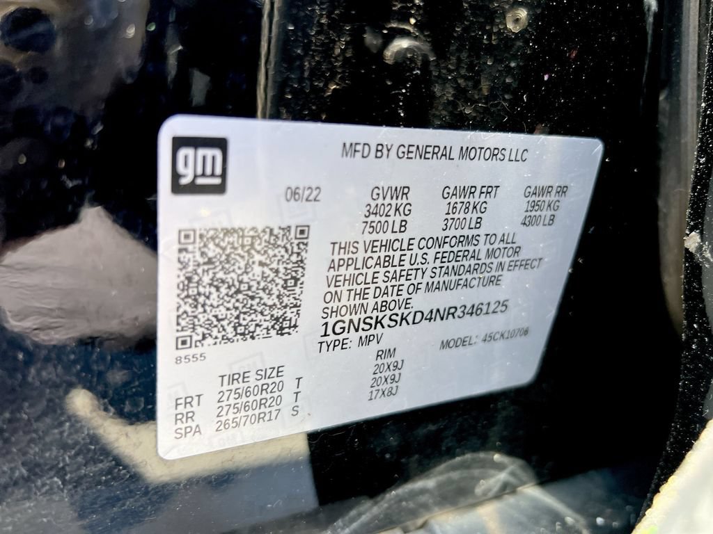 Used 2022 Chevrolet Tahoe Premier AWD/4WD image 28