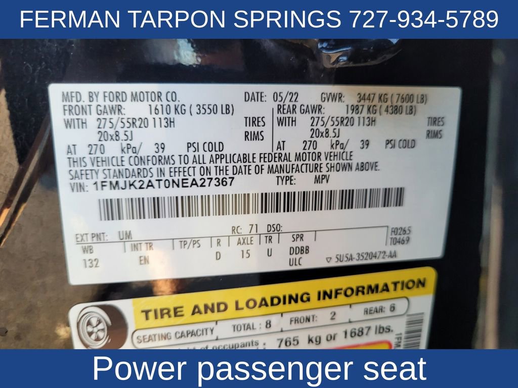 Used 2022 Ford Expedition Max Limited image 24