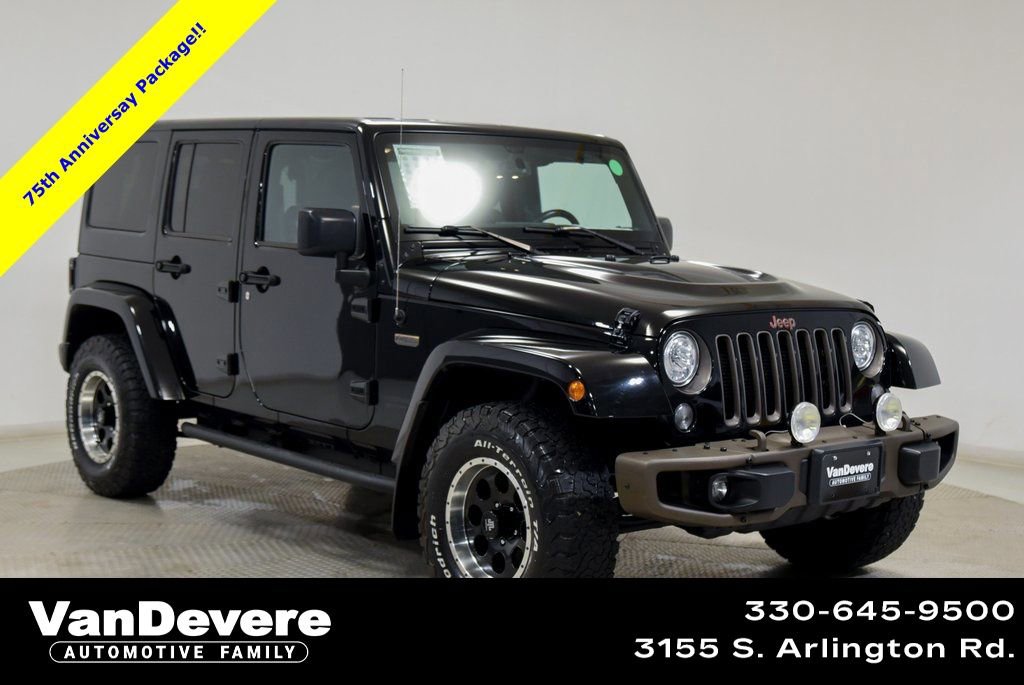 Used 2017 Jeep Wrangler Unlimited Sahara