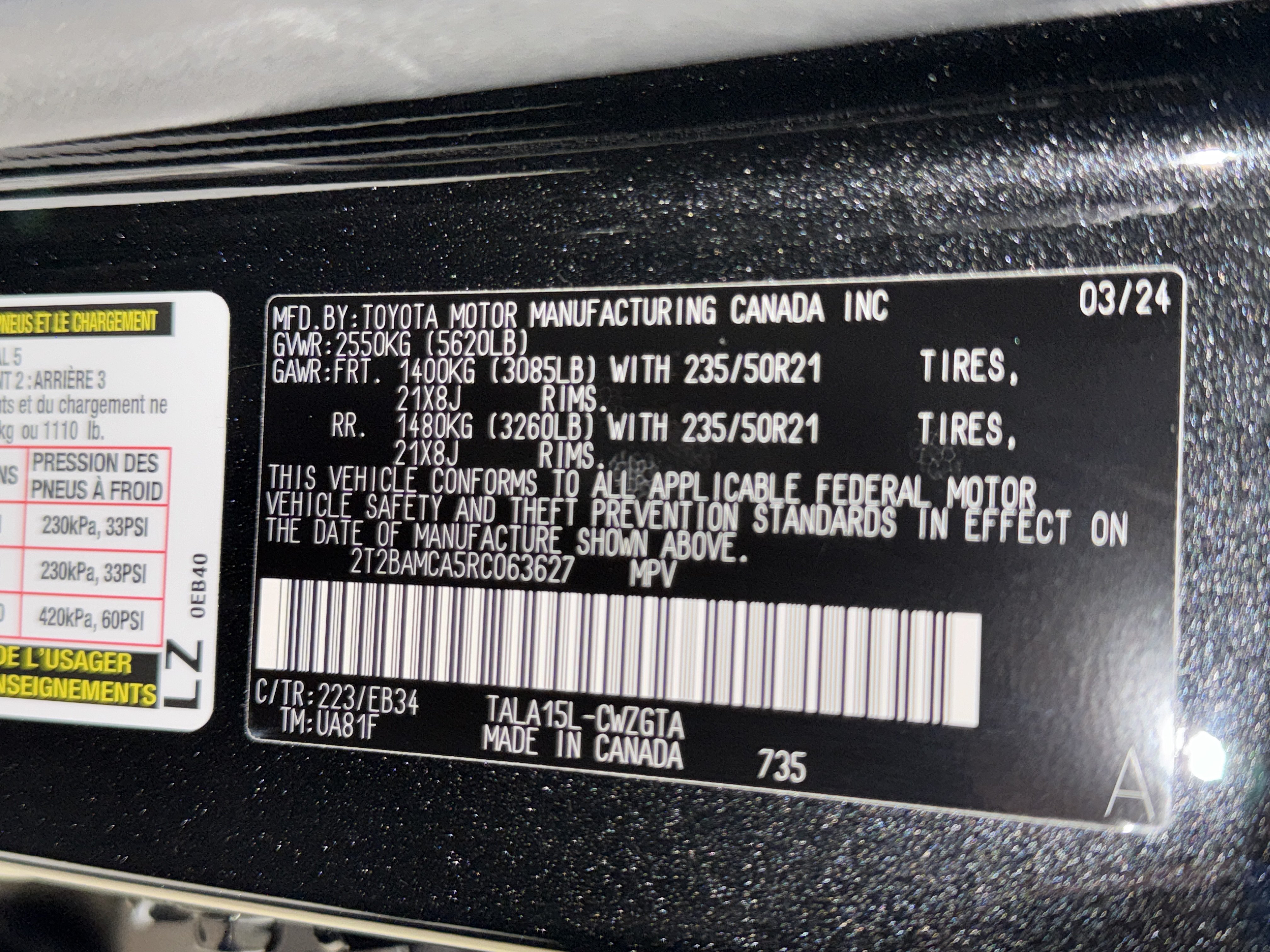 Used 2024 Lexus RX 350 F Sport w/ Convenience Package AWD/4WD image 38