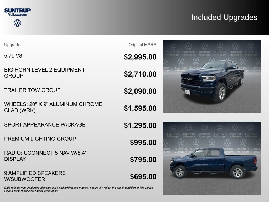 Used 2022 RAM 1500 Big Horn video 2