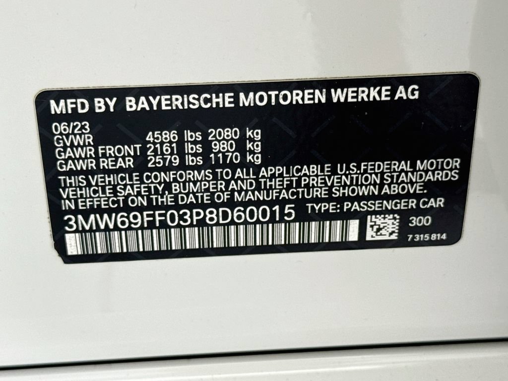 Certified 2023 BMW 330i Sedan w/ Parking Assistance Package RWD image 34