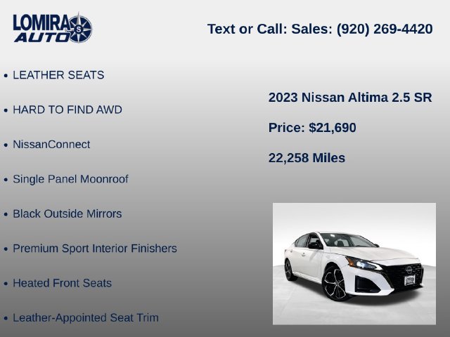 Used 2023 Nissan Altima 2.5 SR AWD/4WD image 27