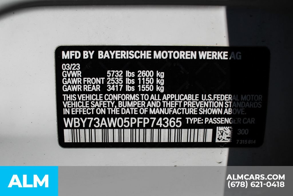 Used 2023 BMW i4 eDrive40 w/ Premium Package RWD image 37