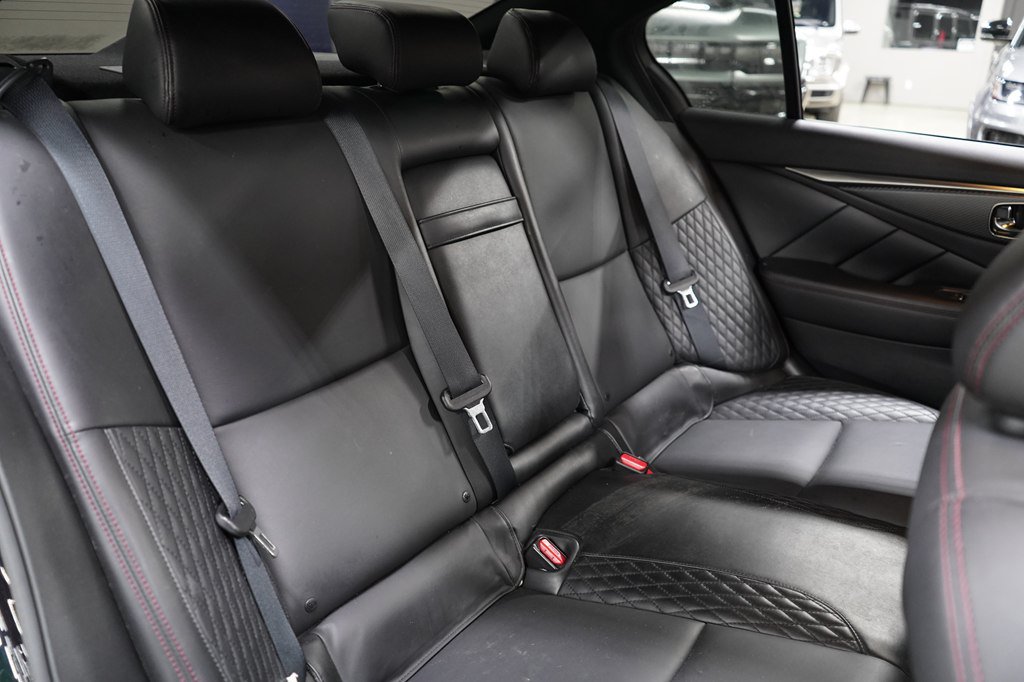 Used 2023 INFINITI Q50 Red Sport 400 w/ Black Opal Edition RWD image 29