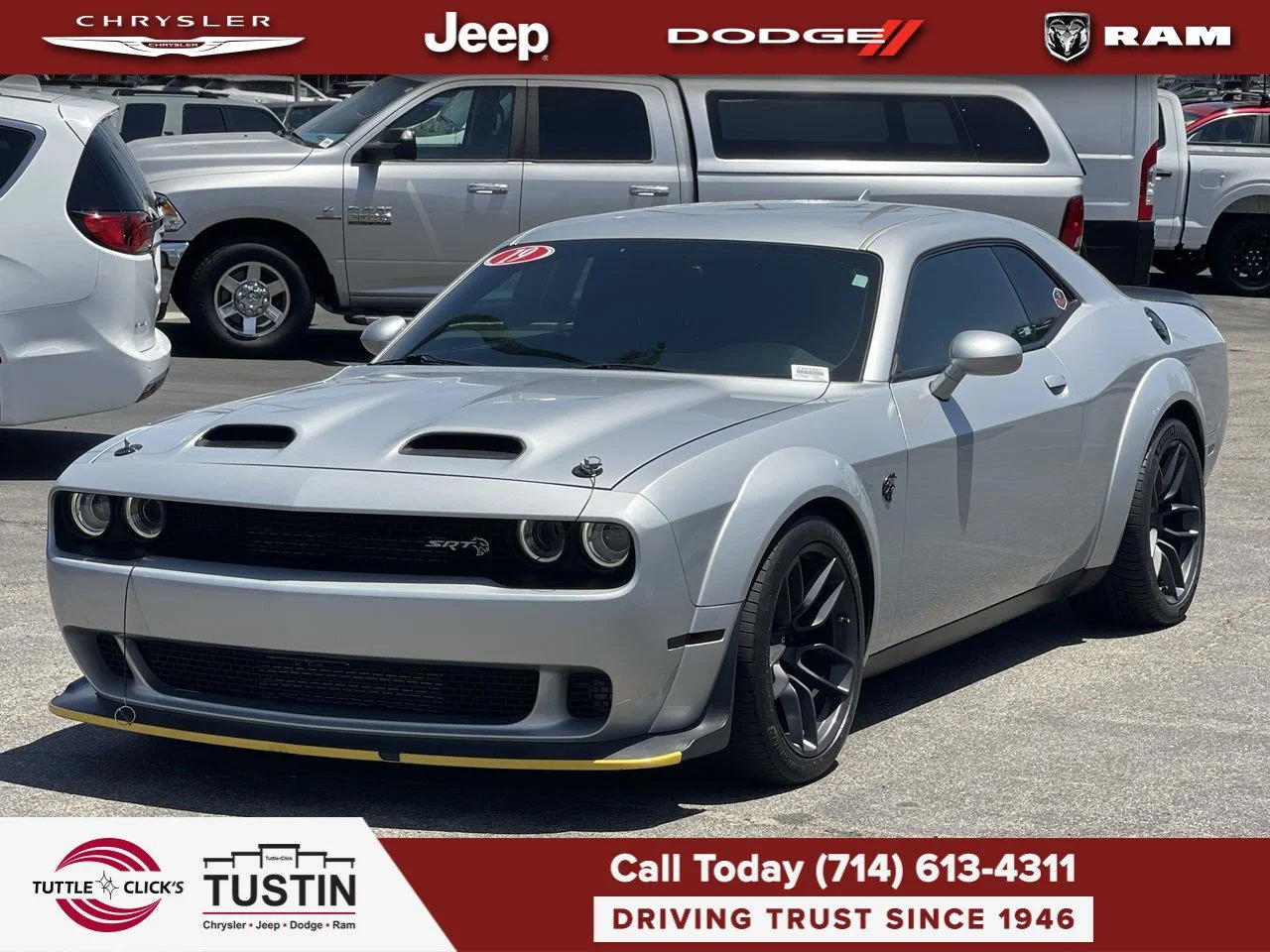 Used 2019 Dodge Challenger SRT Hellcat Redeye RWD image 3