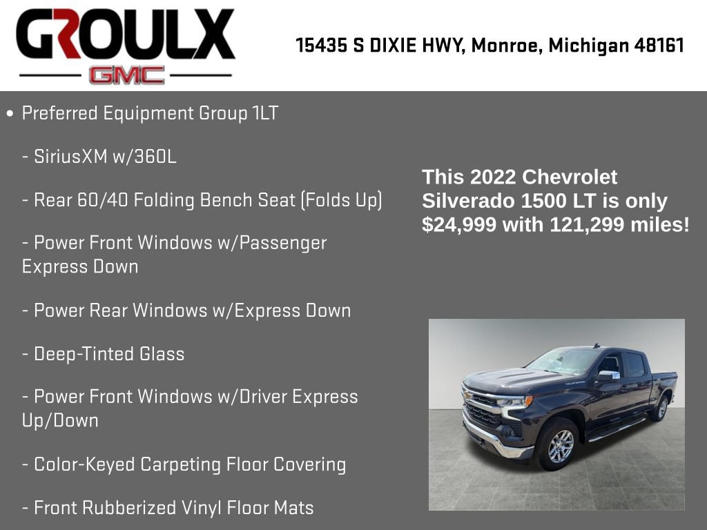 Used 2022 Chevrolet Silverado 1500 LT w/ Protection Package AWD/4WD image 8