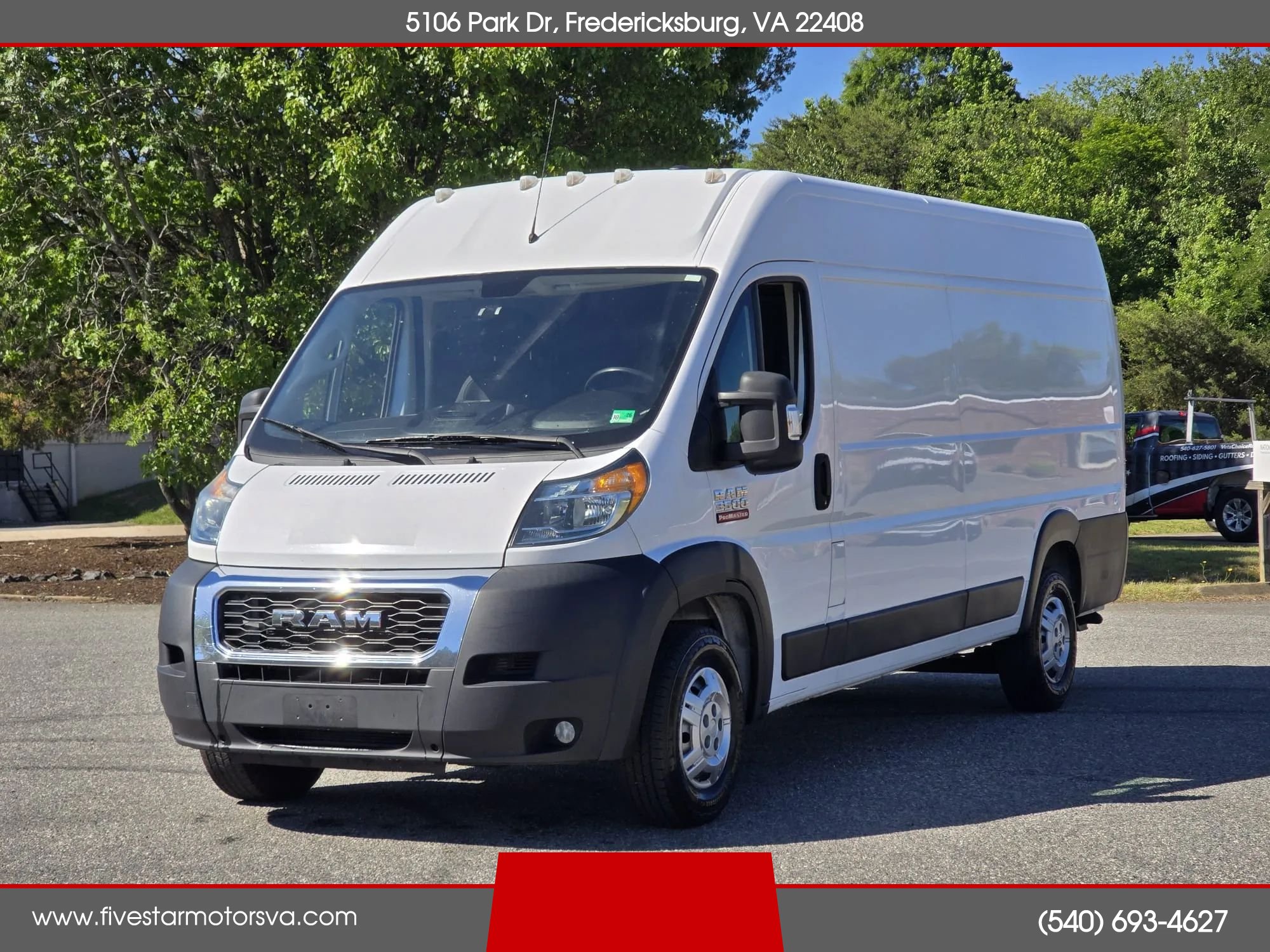 Used 2020 RAM ProMaster 3500 w/ Mopar Trailer Tow Group
