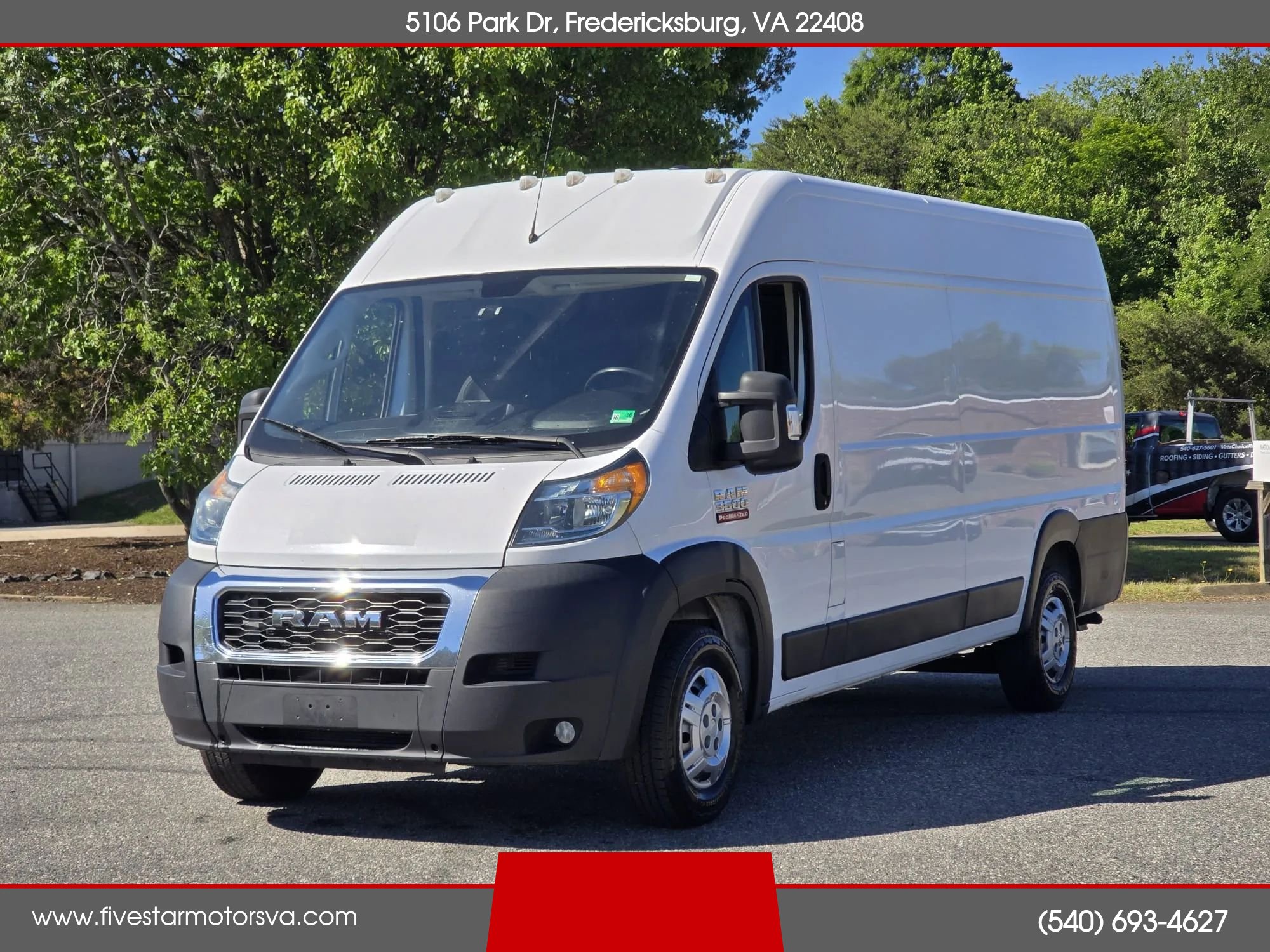 Used 2020 RAM ProMaster 3500 w/ Mopar Trailer Tow Group FWD image 1