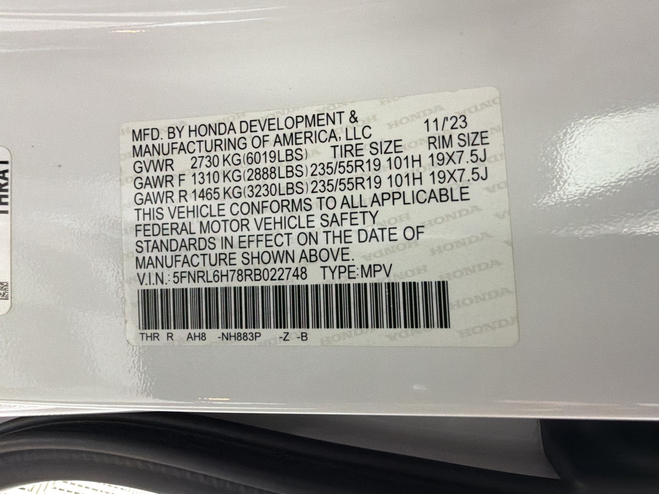 Used 2024 Honda Odyssey Sport image 22
