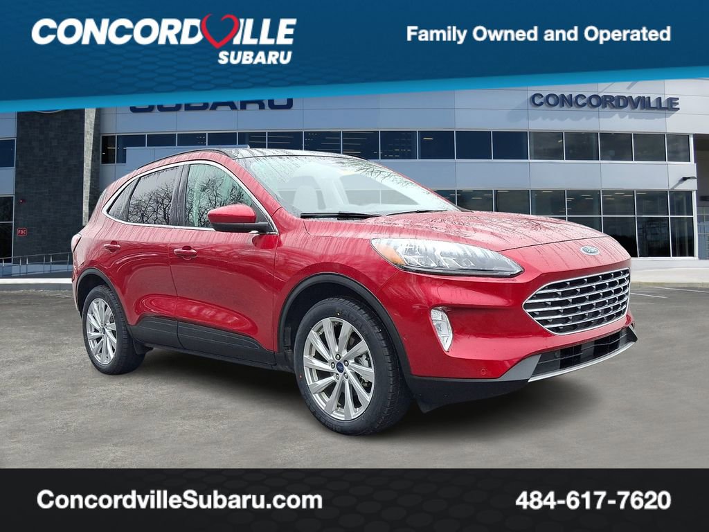 Used 2022 Ford Escape Titanium w/ Titanium Elite Package image 1