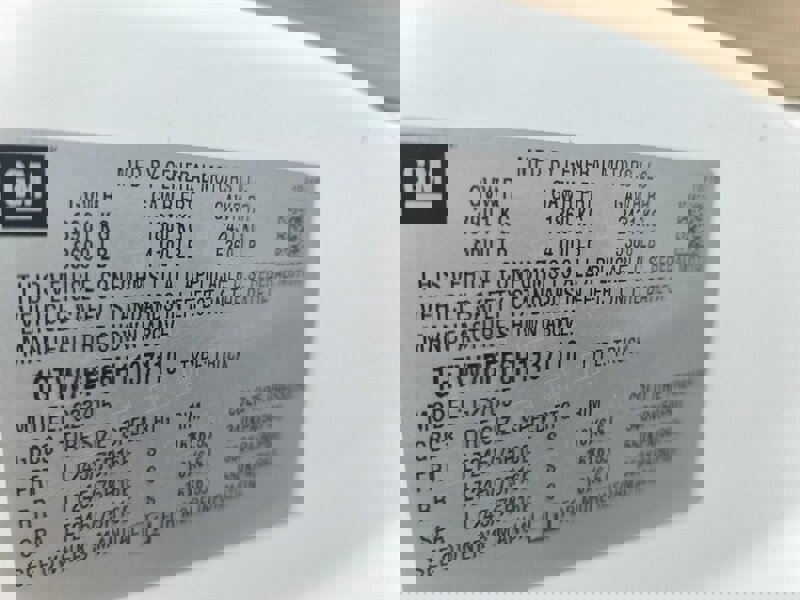 Used 2017 GMC Savana 2500 2500 3DR EXTENDED CARGO VAN/V8 image 32