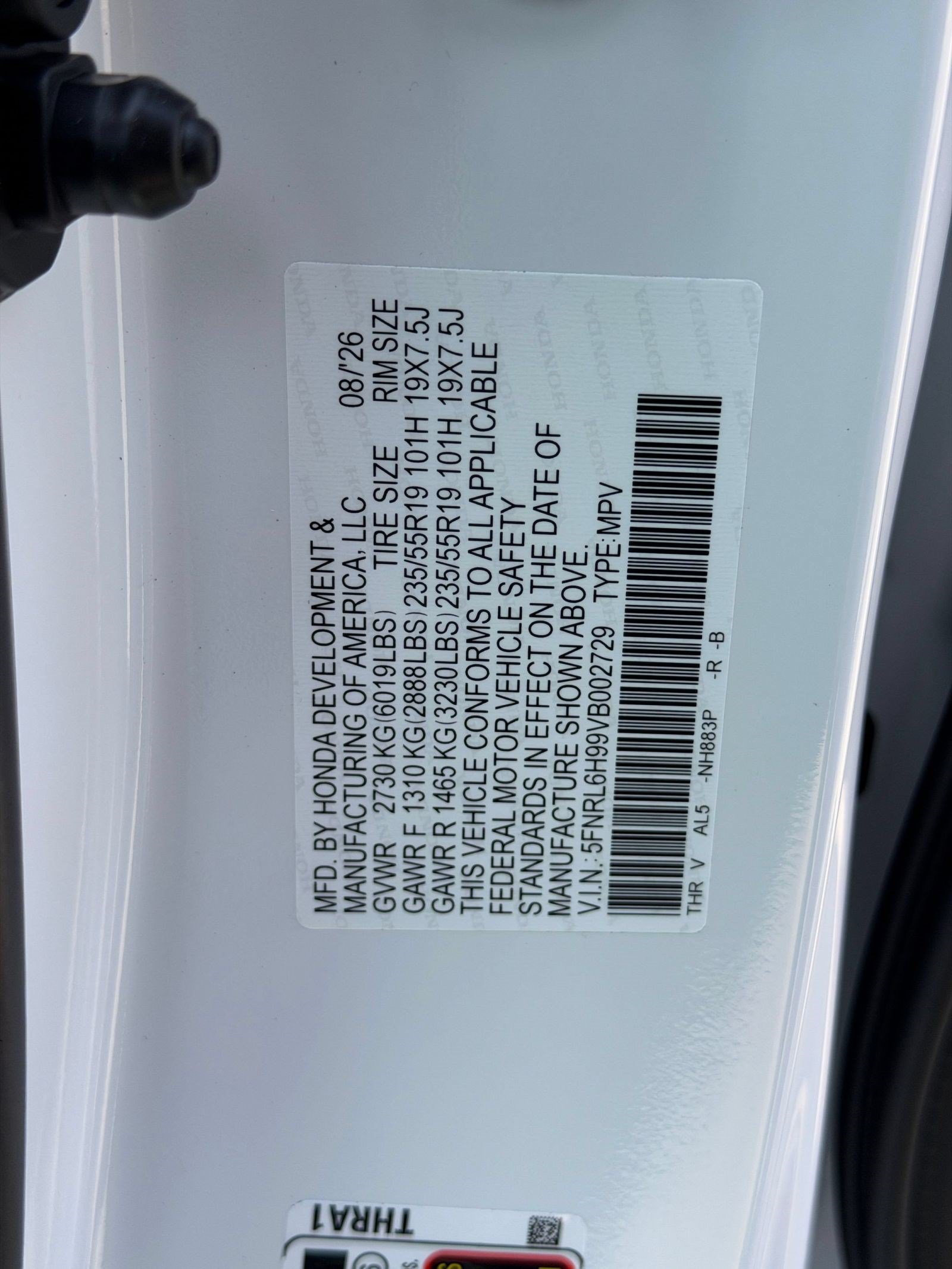 New 2027 Honda Odyssey Elite image 23
