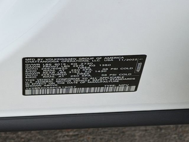 Used 2023 Volkswagen Atlas SEL AWD/4WD image 30