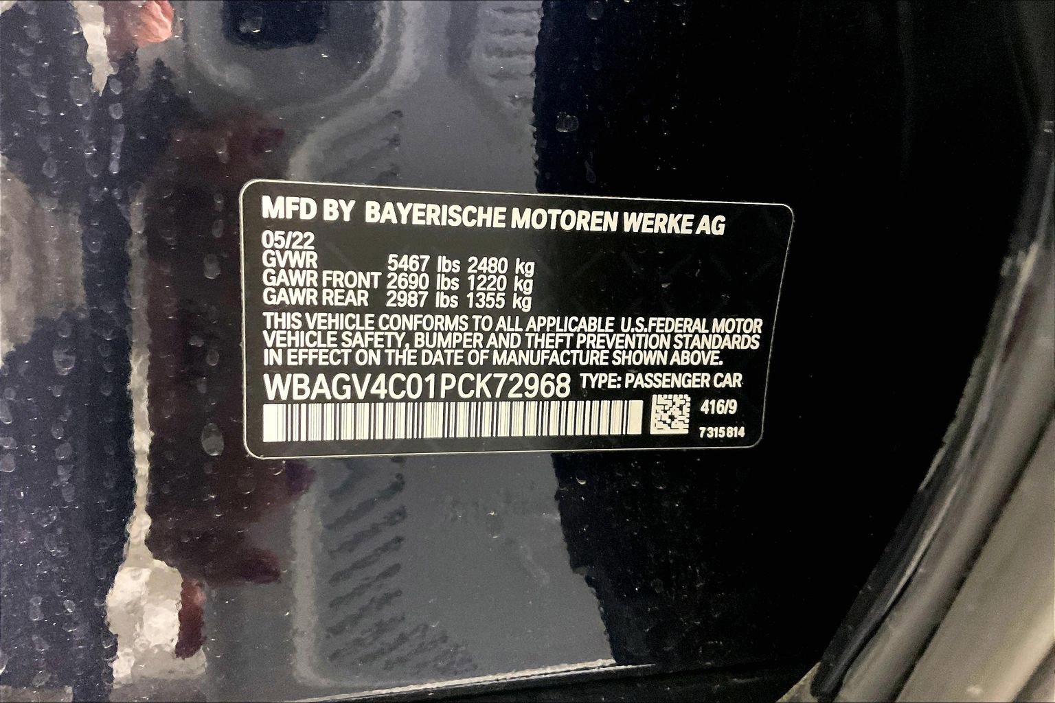 Used 2023 BMW 840i Gran Coupe xDrive w/ Comfort Seating Package AWD/4WD image 3