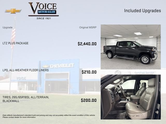Used 2019 Chevrolet Silverado 1500 LTZ w/ LTZ Plus Package image 4