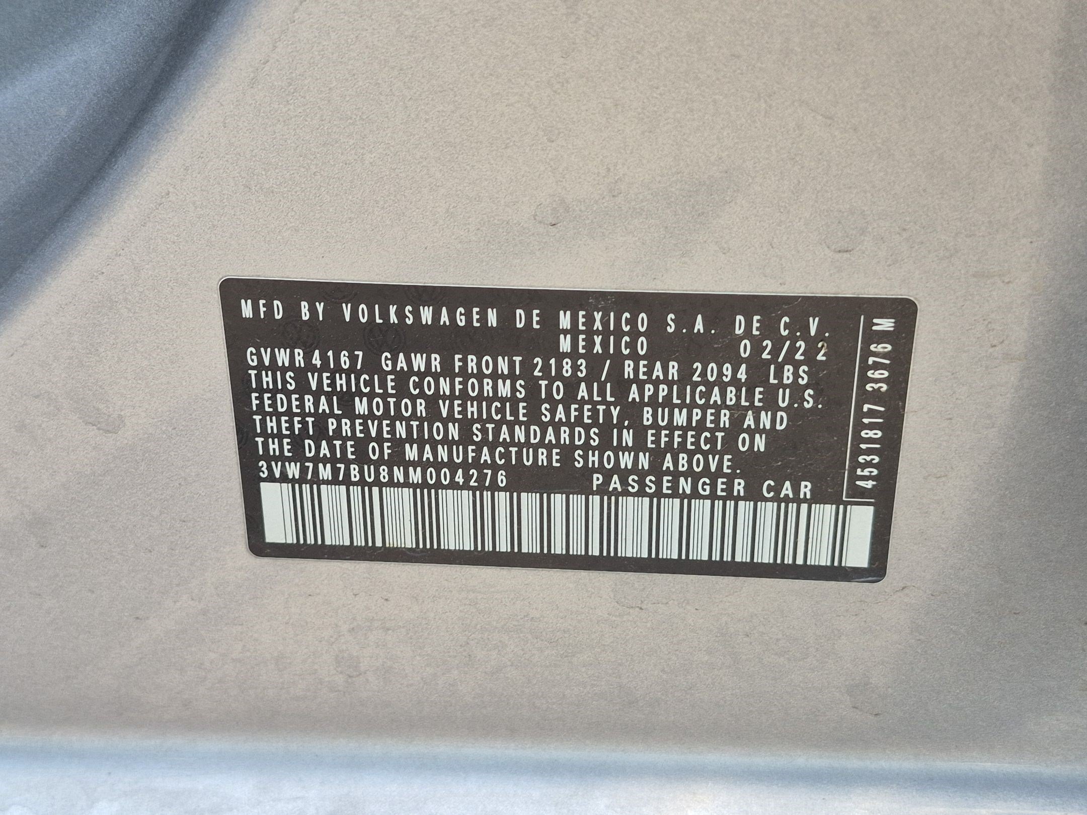Used 2022 Volkswagen Jetta SE w/ Panoramic Sunroof Package FWD image 34