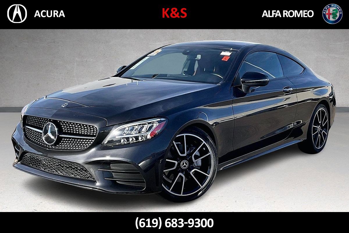 Used 2021 Mercedes-Benz C 300 Coupe w/ AMG Line