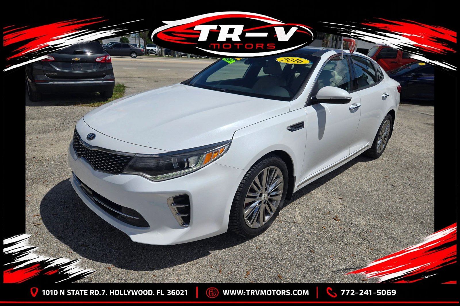 Used 2016 Kia Optima SX w/ Chrome Wheel Package FWD image 1