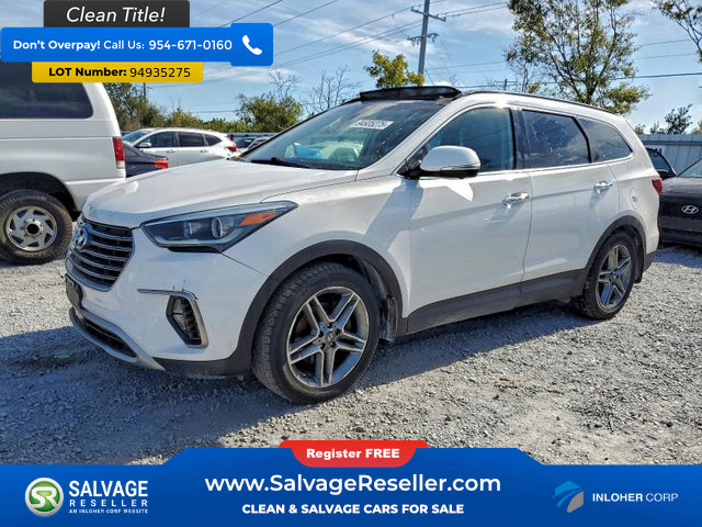 Used 2017 Hyundai Santa Fe AWD w/ SE Ultimate Tech Package 03