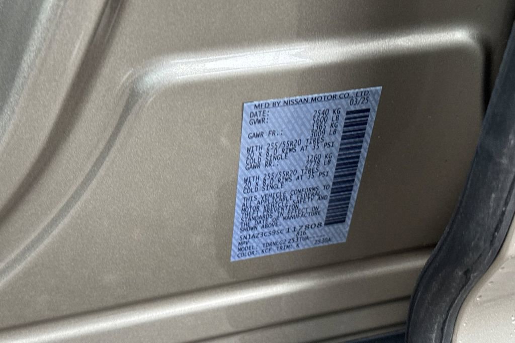 New 2025 Nissan Murano SL w/ Cargo Package image 23