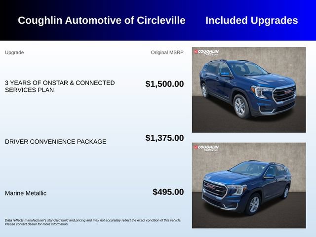 Used 2022 GMC Terrain SLE w/ Driver Convenience Package FWD image 3