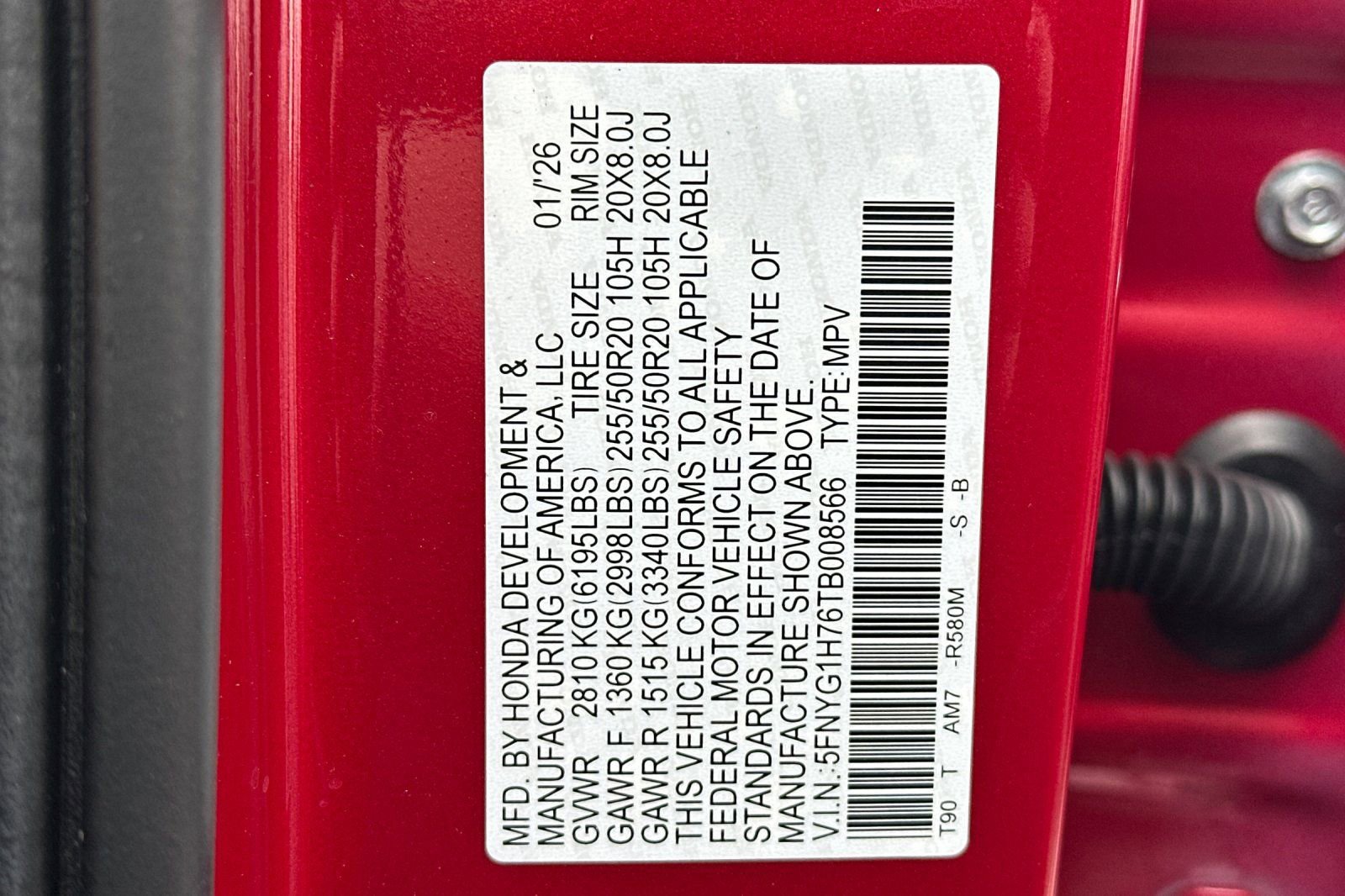 New 2026 Honda Pilot Touring image 37